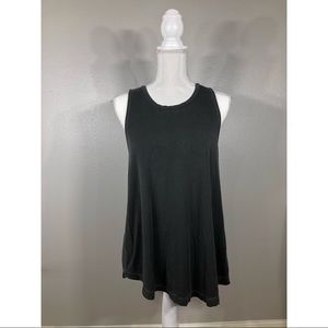 AEO Soft & Sexy Charcoal Grey Tank Top